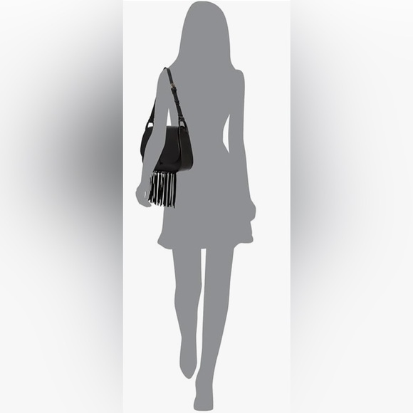 Lucky Brand Women's Kate Leather Shoulder bag Black - Picture 7 of 12